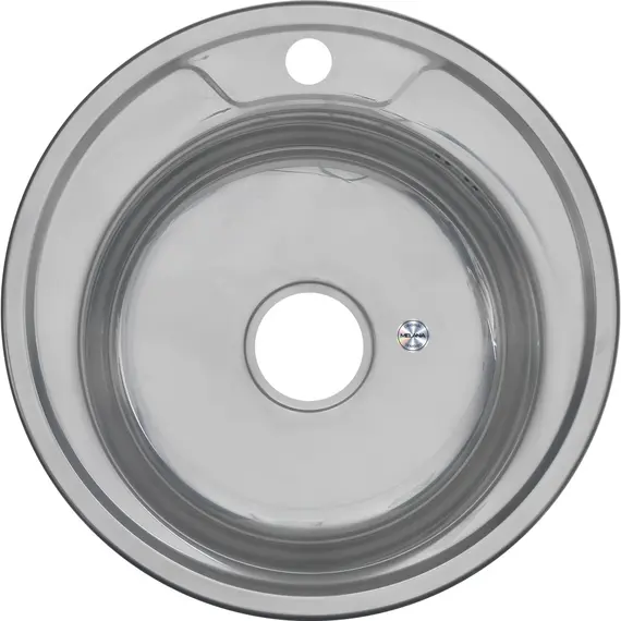 Мойка 490 MELANA 0,8/180 врезная  с сифоном