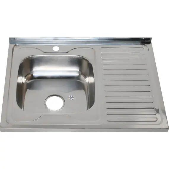 Мойка 8060 L/R MELANA 0,4/0.6/0.8/160 накладная