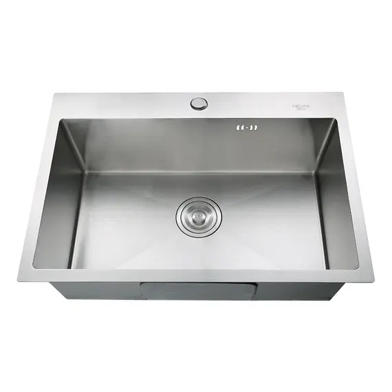 Мойка H6545 MELANA ProfLine 3,0/200 САТИН врезная  с коландером