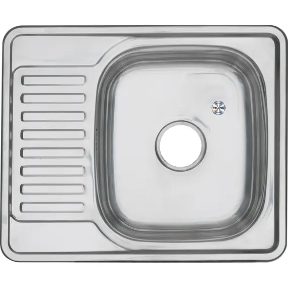 Мойка 5848 U MELANA 0,6/0,8/160 врезная  с сифоном