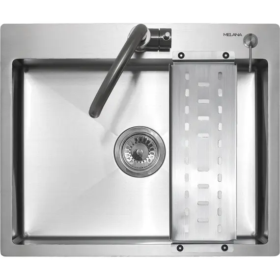 Мойка R6050H MELANA ProfLine 3,0/200 САТИН врезная