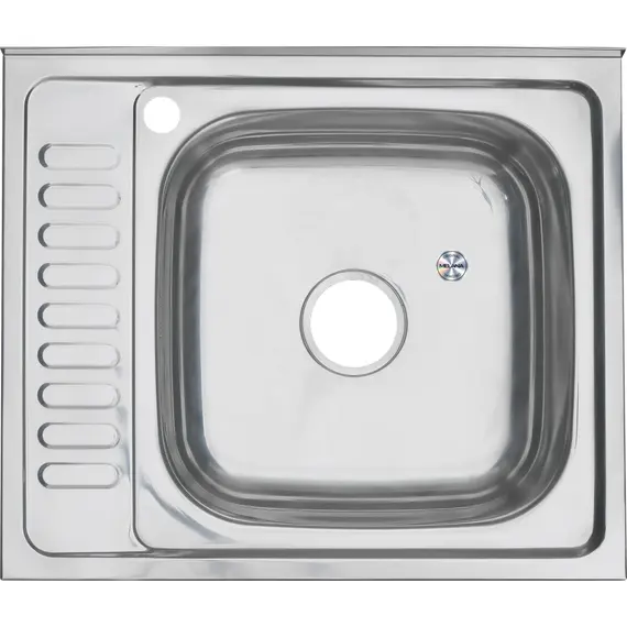 Мойка 6050 L/R MELANA 0,4/0,6/0,8/160 накладная