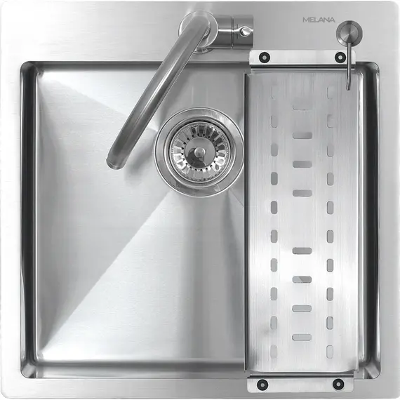 Мойка R5050H MELANA ProfLine 3,0/200 САТИН врезная