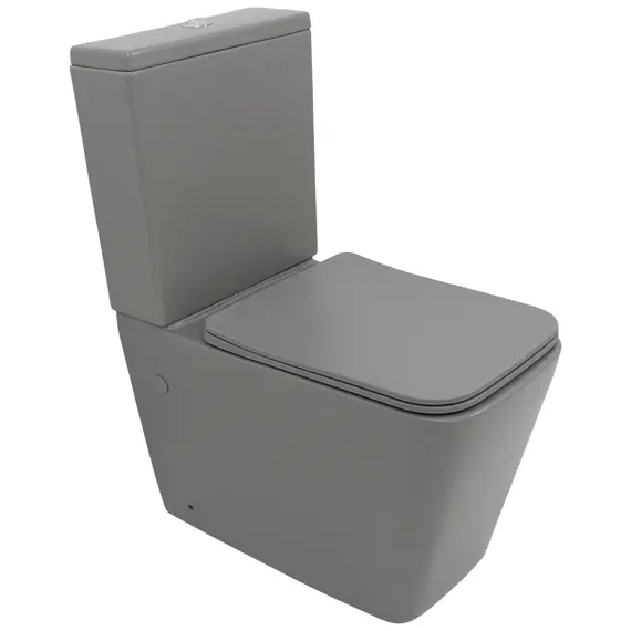 Унитаз-компакт MELANA MLN-310306MG матовый серый