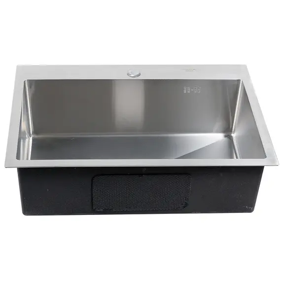 Мойка H6545 MELANA ProfLine 3,0/200 САТИН врезная  с коландером
