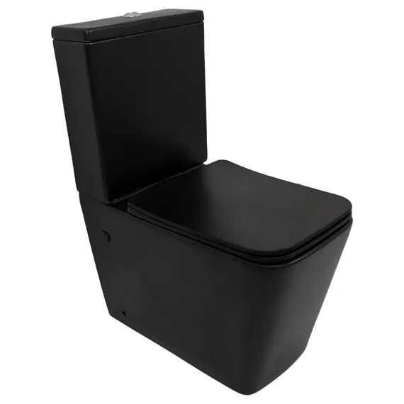 Унитаз-компакт MELANA MLN-310306MB матовый черный