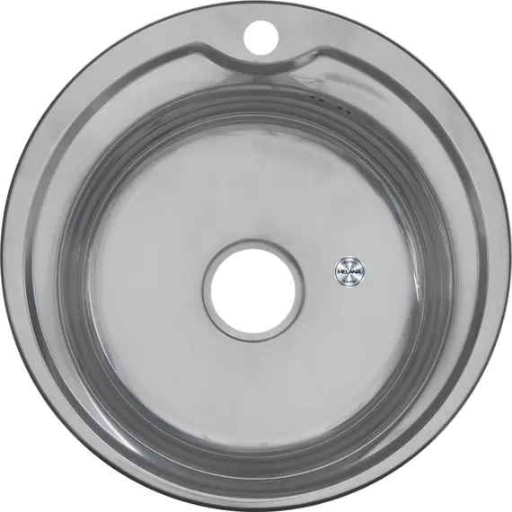 Мойка 510 MELANA 0,8/180 врезная  с сифоном