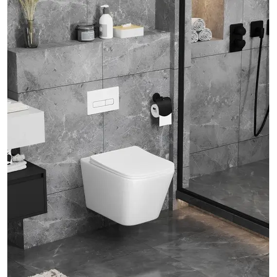 Унитаз Ceruttispa  MAIELLA Aria MW CT9164  подвесной безободковый белый матовый