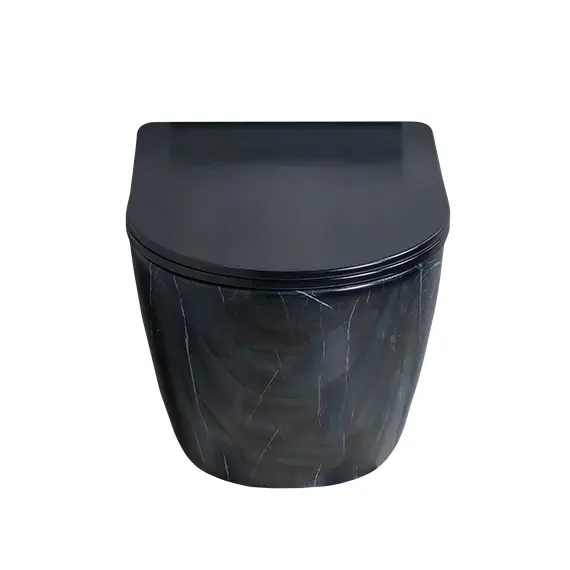 Безободковый подвесной унитаз микролифт дюропласт Gid Bs2198