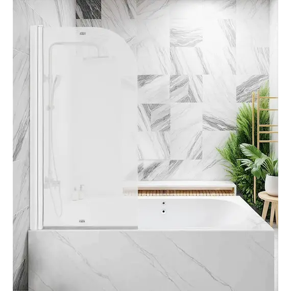 Шторка на ванну F04F  PARLY