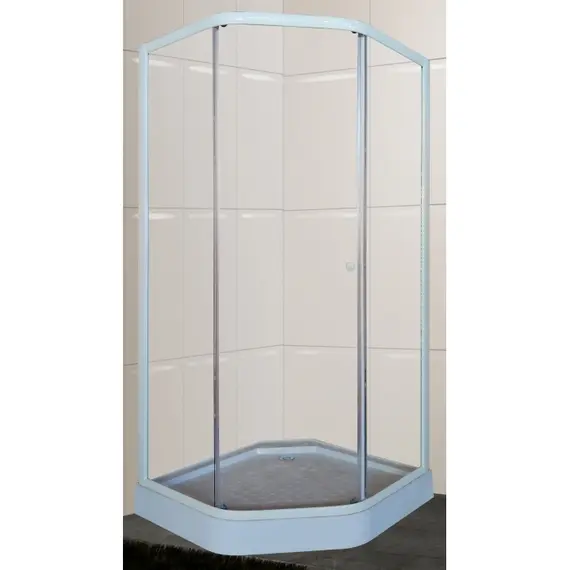 Душевой  уголок ZEP91  PARLY с поддоном (90х90х197)