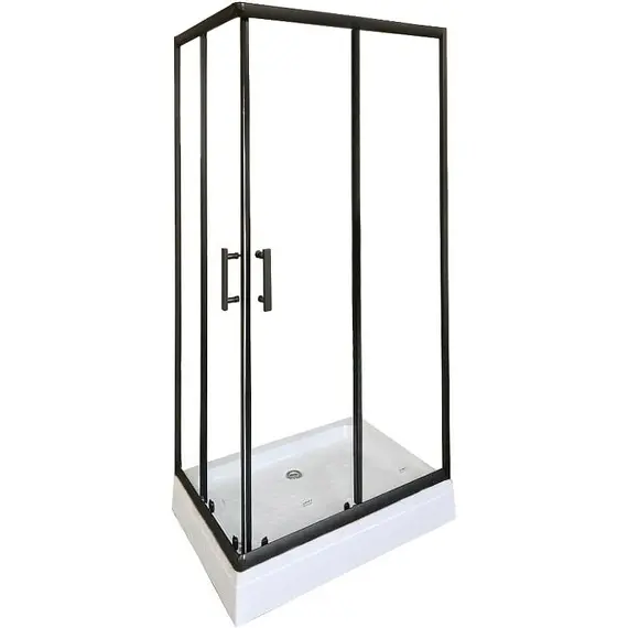 Душевой уголок QZ71B/QZ81B  PARLY низкий поддон