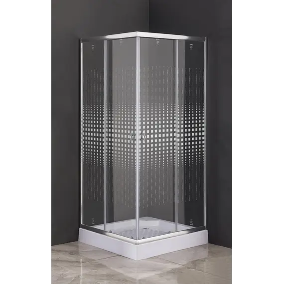 Душевой  уголок ZQ8111  PARLY с поддоном