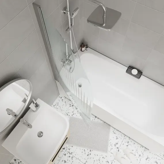 Шторка на ванну F04 PARLY