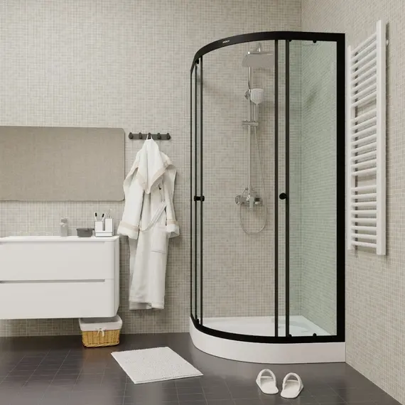 Душевой уголок ZE911B PARLY с поддоном