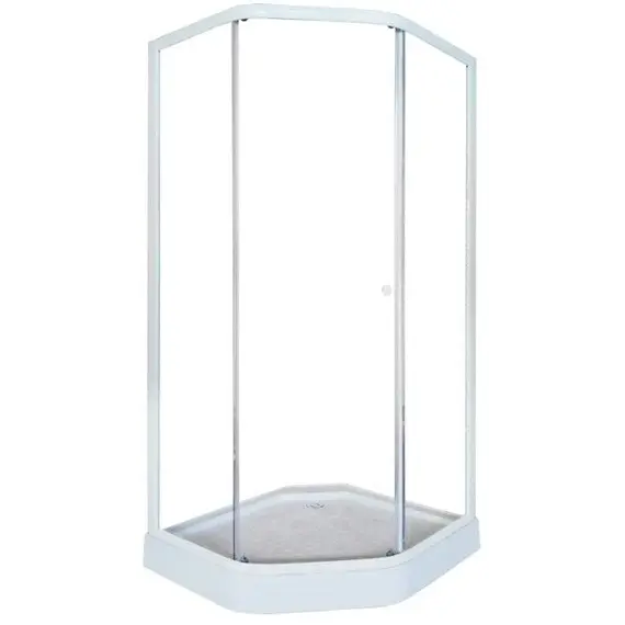 Душевой  уголок ZEP91  PARLY с поддоном (90х90х197)