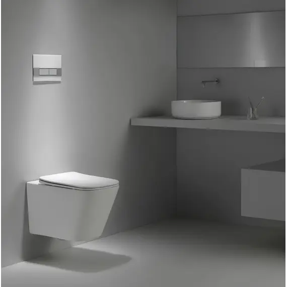 Унитаз Ceruttispa  MAIELLA Aria MW CT9164  подвесной безободковый белый матовый