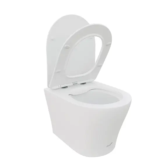 Унитаз Ceruttispa ADIGE Aria MW CT9245 подвесной безободковый белый матовый