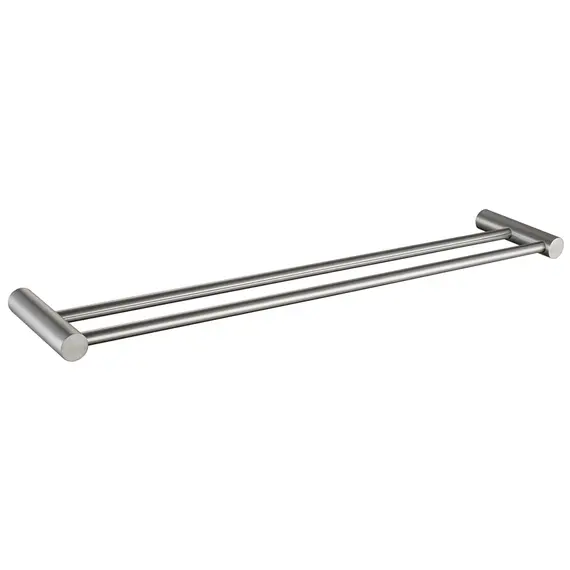 Двойная штанга для полотенец MELANA сатин хром MLN-865002