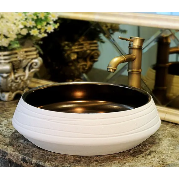 Раковина накладная круглая CeramaLux NC J2094