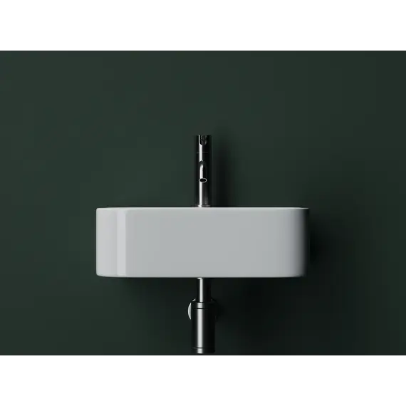 Ceramica Nova Умывальник AURA с 1 отверстием для смесителя, без перелива 430*390*135мм