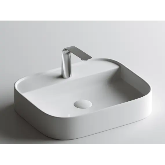 Умывальник чаша Ceramica Nova накладная прямоугольная Element 550*450*110мм