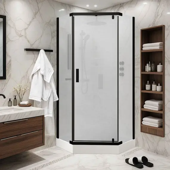 Душевой  уголок ZPE911BF PARLY с поддоном