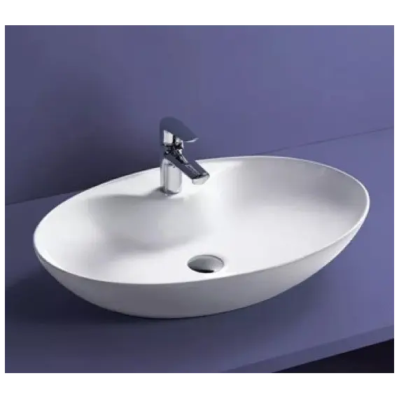 Раковина накладная овальная CeramaLux 9438