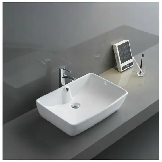 Раковина накладная прямоугольная CeramaLux 9121