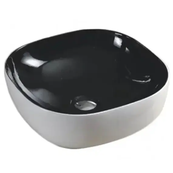 Раковина накладная полукруглая CeramaLux NC 360