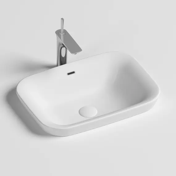 Умывальник Ceramica Nova прямоугольный встраиваемый сверху в столешницу Element 580*400*150мм