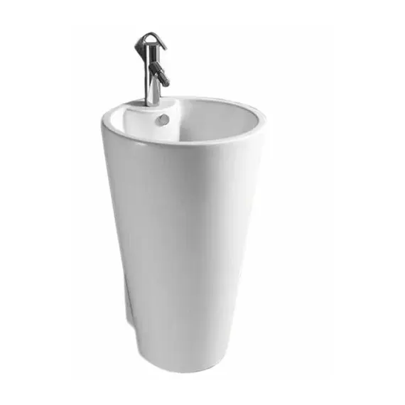 Раковина напольная круглая  CeramaLux B134B