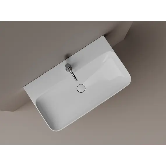 Ceramica Nova Умывальник AURA с 1 отверстием для смесителя, без перелива 800*470*135мм