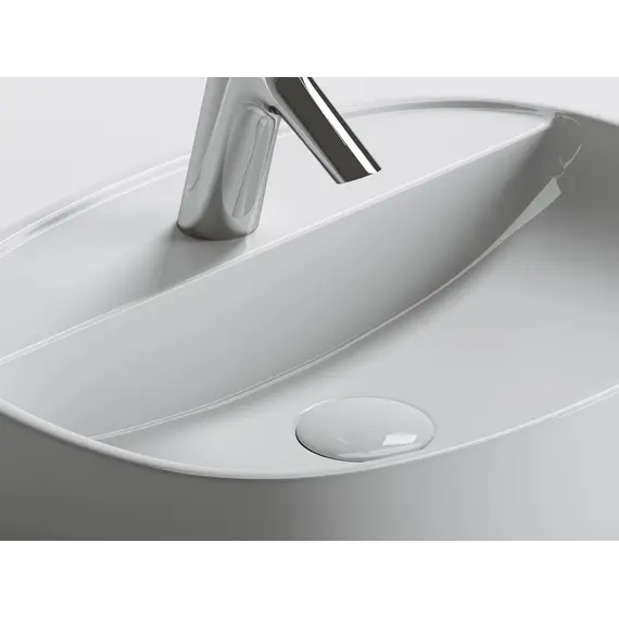 Умывальник Ceramica Nova накладной Element 500*380*120мм, с плоскостью под смеситель