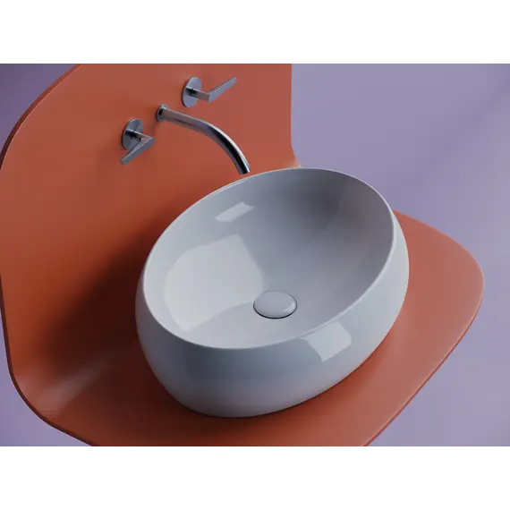 Ceramica Nova Умывальник чаша накладная овальная Element 560*390*150мм