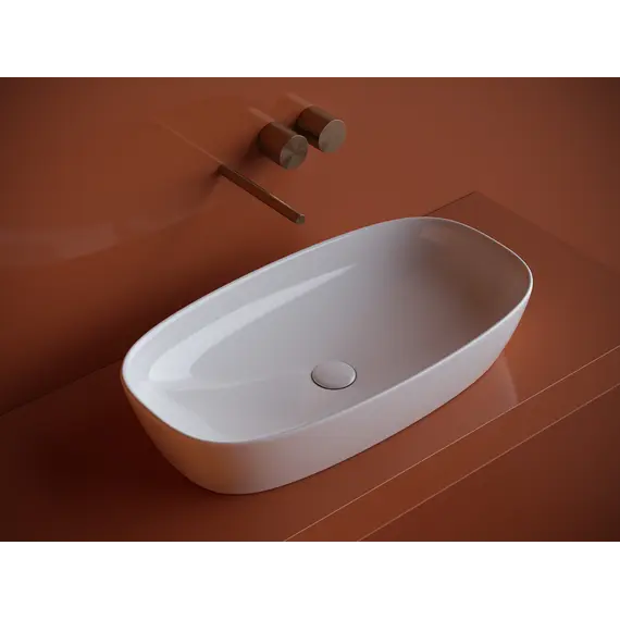 Ceramica Nova Умывальник чаша накладная овальная Element 700*375*140мм