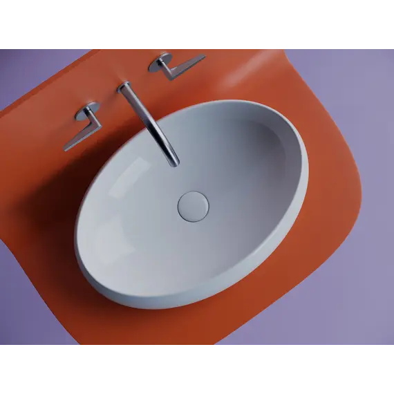 Ceramica Nova Умывальник чаша накладная овальная Element 560*390*150мм