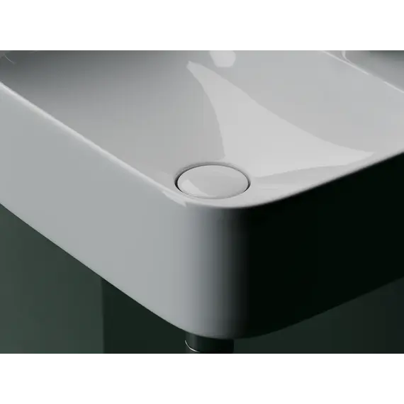 Ceramica Nova Умывальник AURA с 1 отверстием для смесителя, без перелива 430*390*135мм