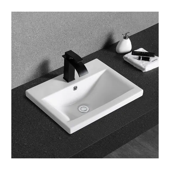 Раковина врезная прямоугольная CeramaLux 9393