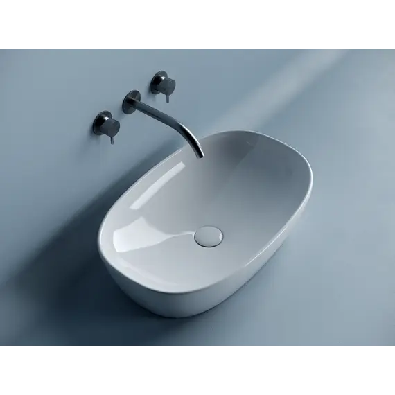 Ceramica Nova Умывальник чаша накладная овальная Element 600*380*140мм