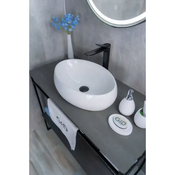 Накладная белая раковина для ванной Gid N9030b