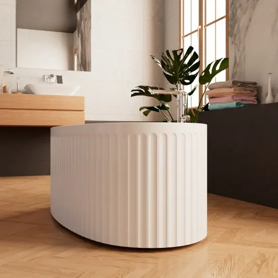 Отдельностоящая ванна Frank F7001 White  170х80