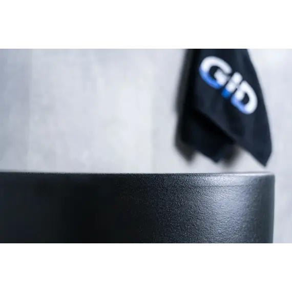 Напольная черная раковина для ванной Gid Nb130bg