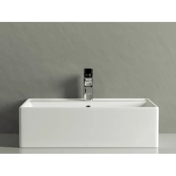 Умывальник чаша Ceramica Nova накладная прямоугольная Element 590*450*160мм