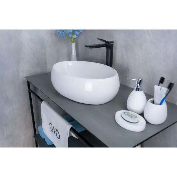 Накладная белая раковина для ванной Gid N9030b