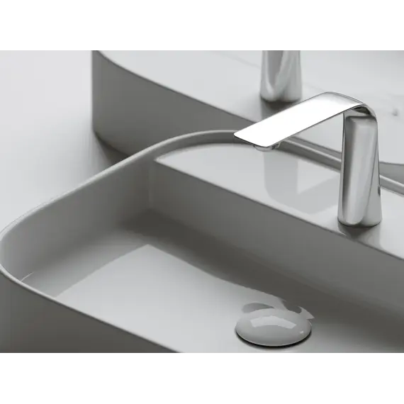 Умывальник чаша Ceramica Nova накладная прямоугольная Element 550*450*110мм