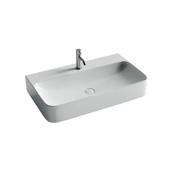 Ceramica Nova Умывальник AURA с 1 отверстием для смесителя, без перелива 800*470*135мм