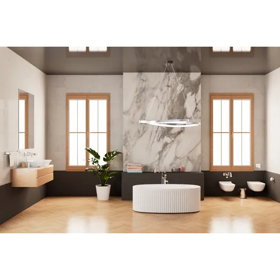 Отдельностоящая ванна Frank F7001 White  170х80