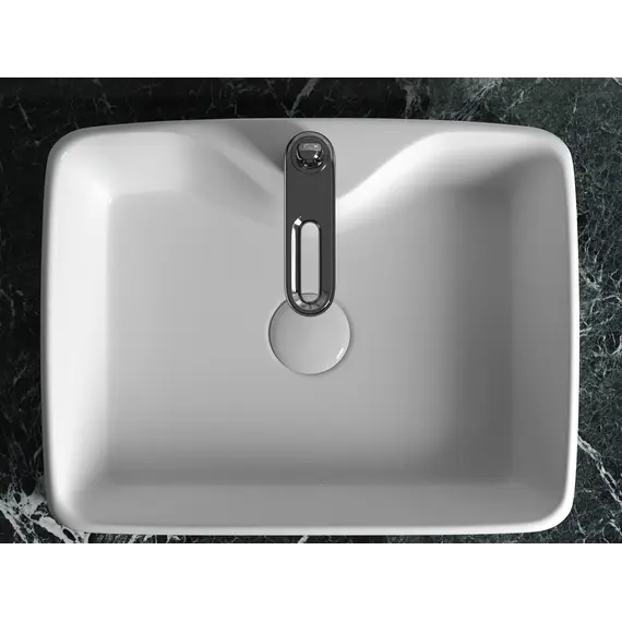 Умывальник чаша Ceramica Nova накладная прямоугольная Element 480*370*130мм