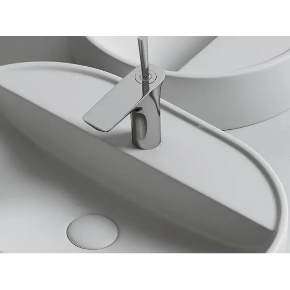 Умывальник Ceramica Nova накладной Element 600*400*125мм, с плоскостью под смеситель